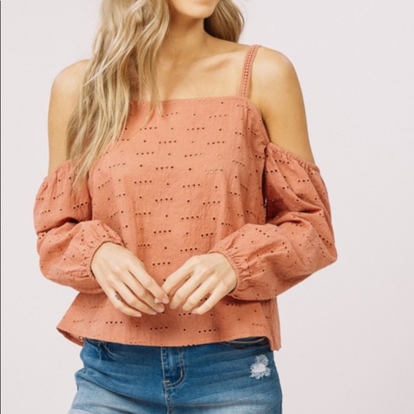 Eyelet Top - Picture 1 of 4